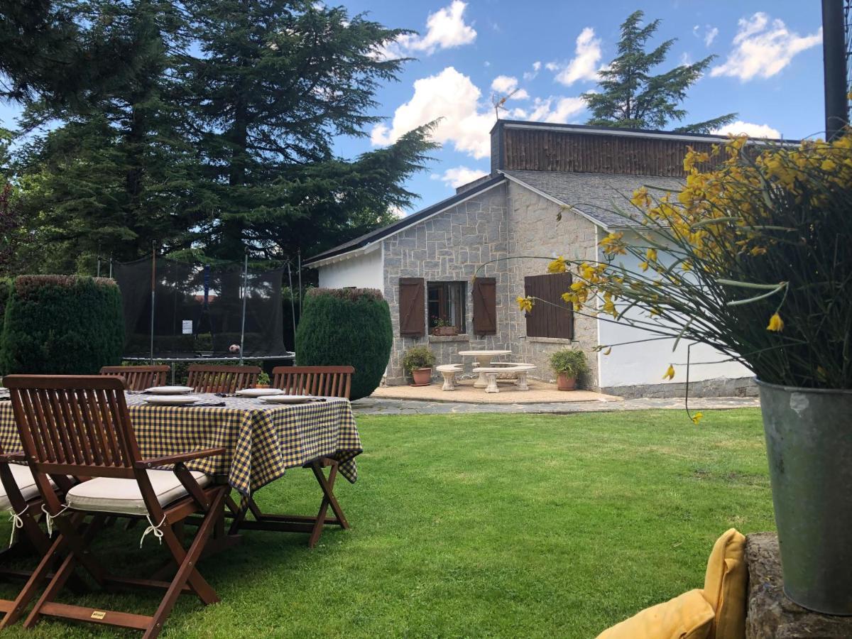 Villa Aurelia - Casa De Campo Con Jardin Y Piscina Entre Madrid Y Segovia Ortigosa del Monte ภายนอก รูปภาพ