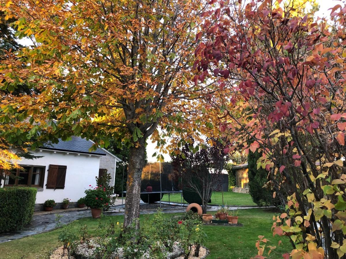 Villa Aurelia - Casa De Campo Con Jardin Y Piscina Entre Madrid Y Segovia Ortigosa del Monte ภายนอก รูปภาพ